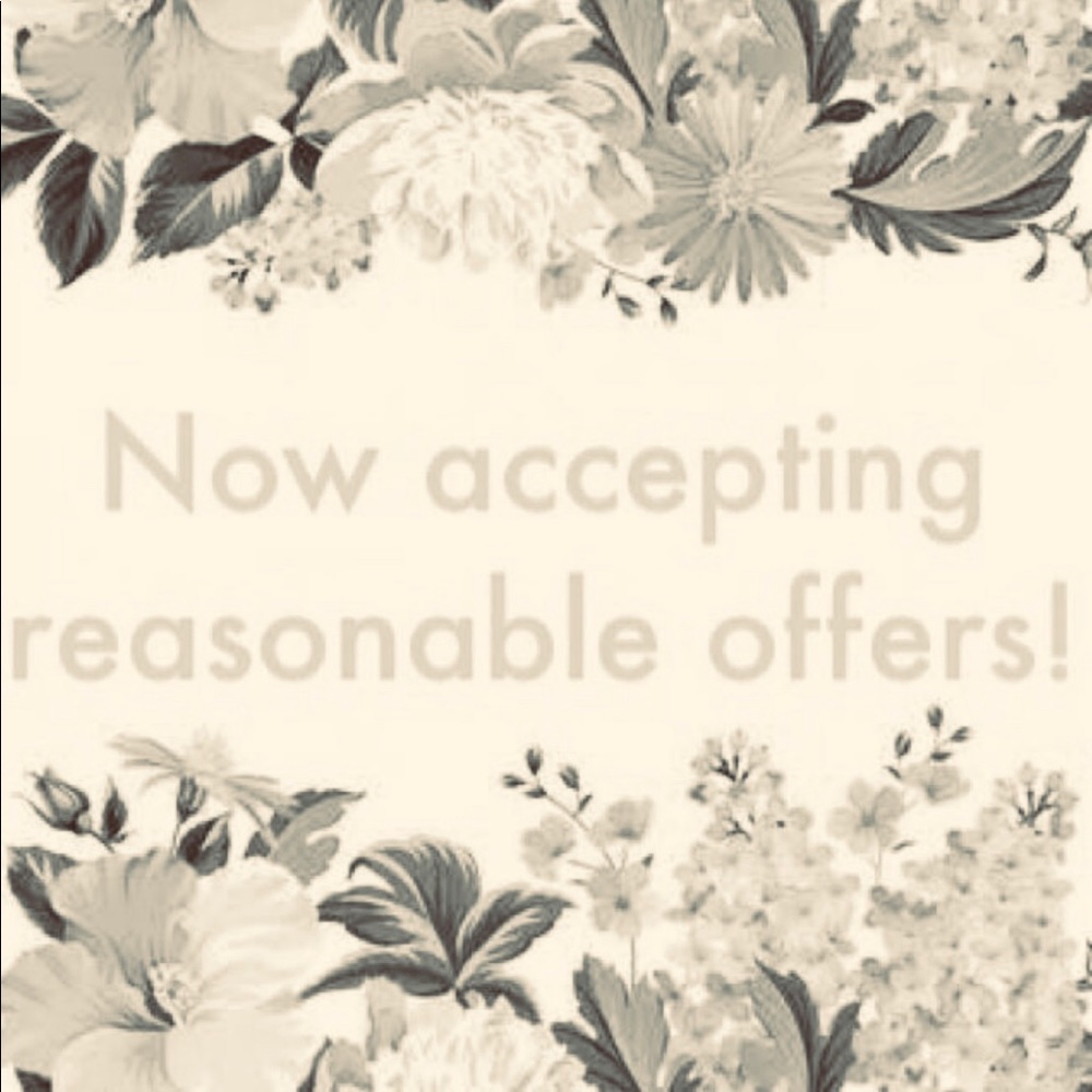 Accepting Reasonable Offers!!😉🙂